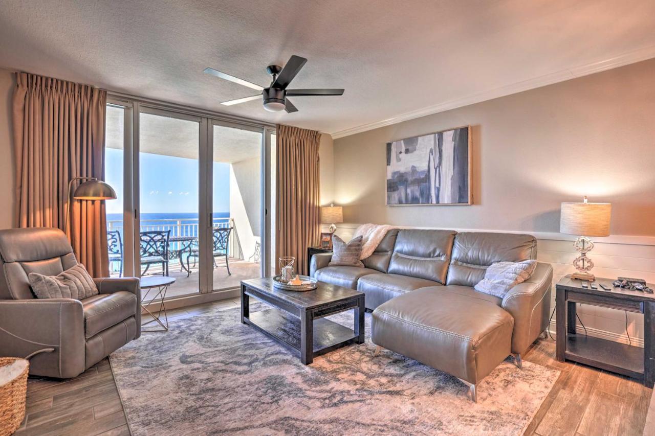 Breezy Oceanfront Panama Beach Condo With Pool Access Panama City Beach Exterior foto